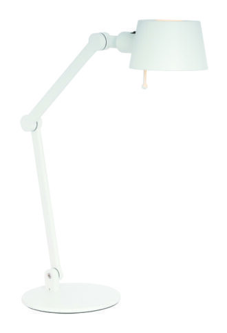 Tafellamp Freelight Sovrano – Wit met Gouden Binnenkant, Retro Design