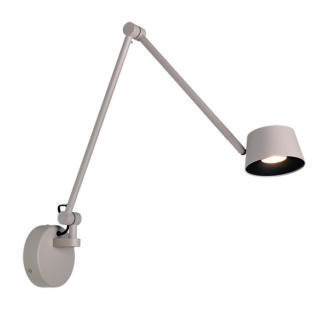Wandlamp Cugino 2-Arms – Crème – LED – Touchdimmer