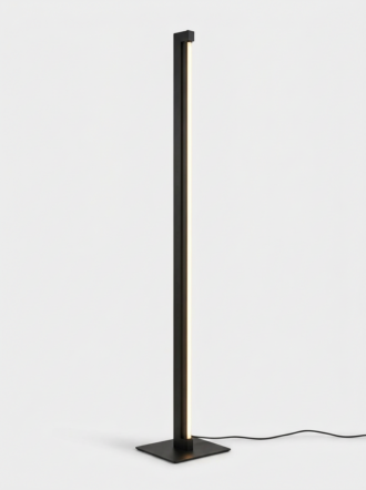 Vloerlamp Freelight Colonna – Zwart, Geïntegreerd LED, Dimbaar