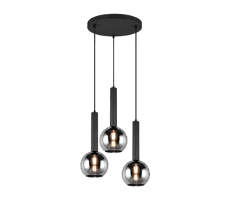 TRIO, Hanglamp, Clayton;3xE27, max.28,