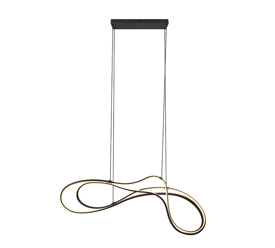 TRIO Select Hanglamp Nala zwart - Afbeelding 15