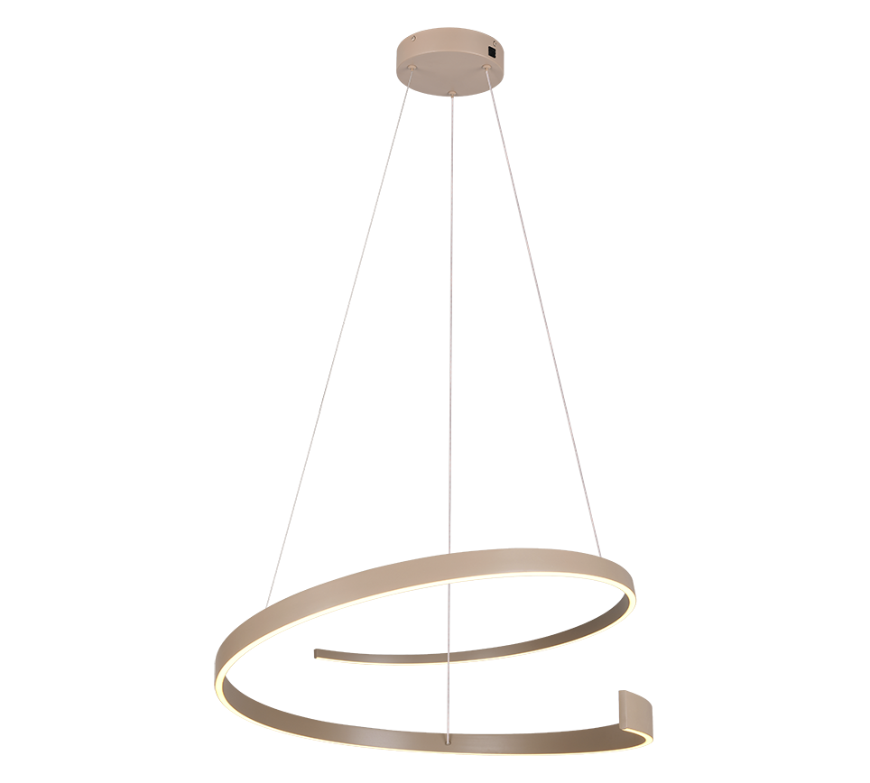 Cinque hanglamp Cinardi Taupe - Afbeelding 9