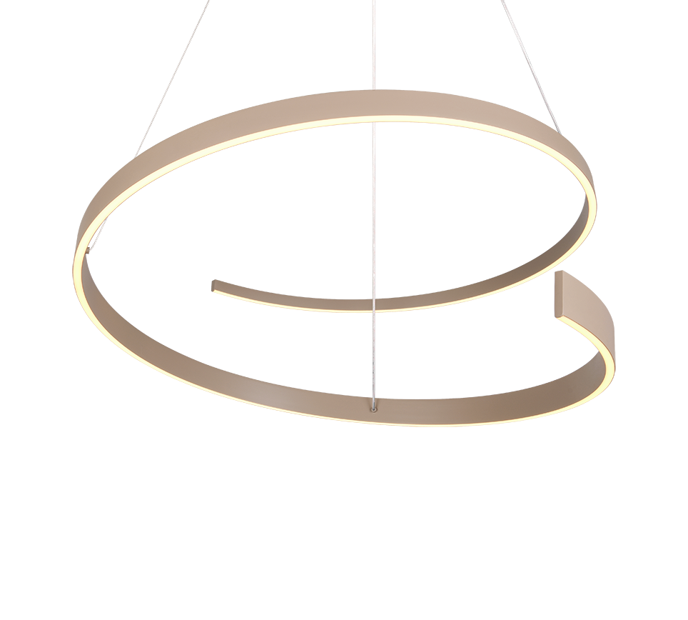 Cinque hanglamp Cinardi Taupe - Afbeelding 11