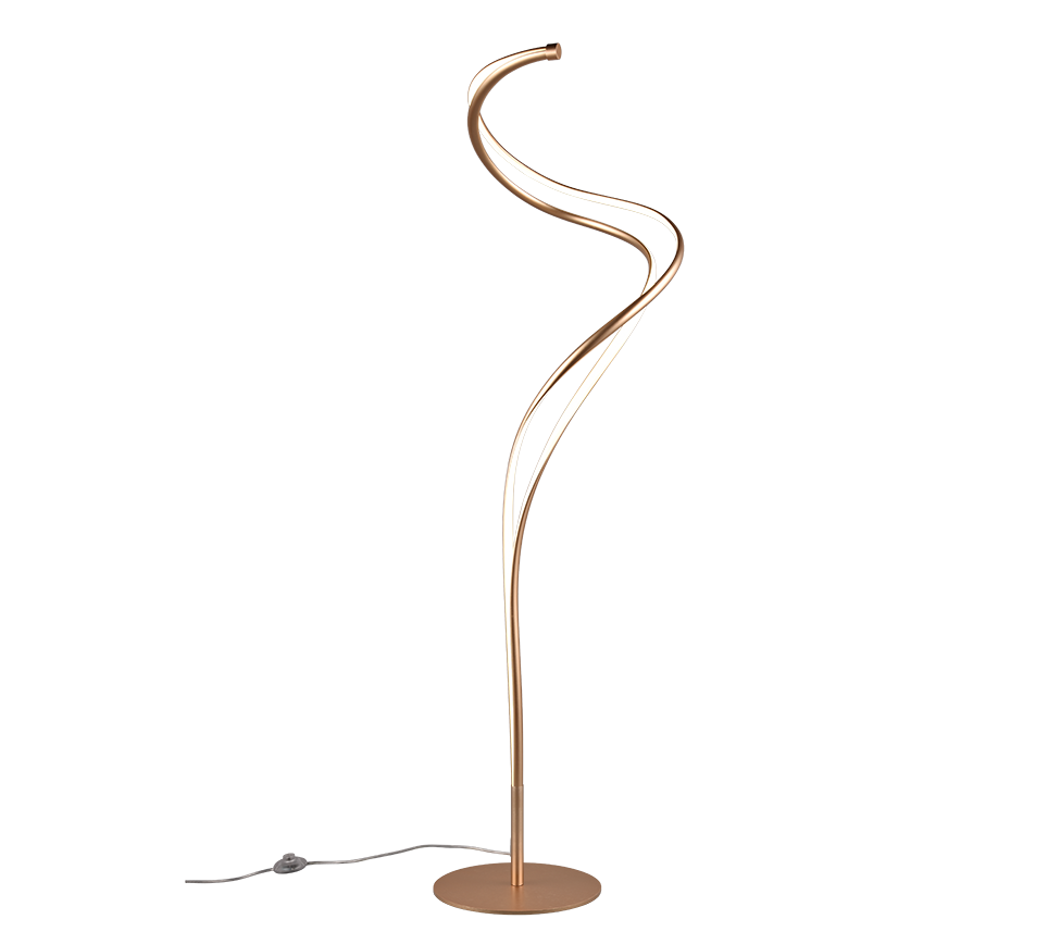 TRIO Select Vloerlamp Nala goud - Afbeelding 9