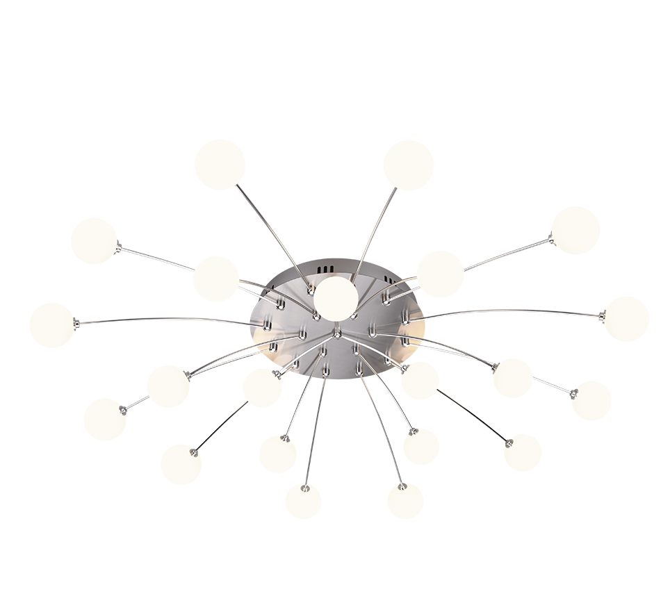 TRIO, Plafonniere, Bullet;incl. 21 x L