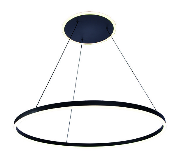 Hanglamp Nimbo H7080Z Ø80 cm – Zwart | In Hoogte Verstelbaar | Dim to Warm | 2364 Lumen