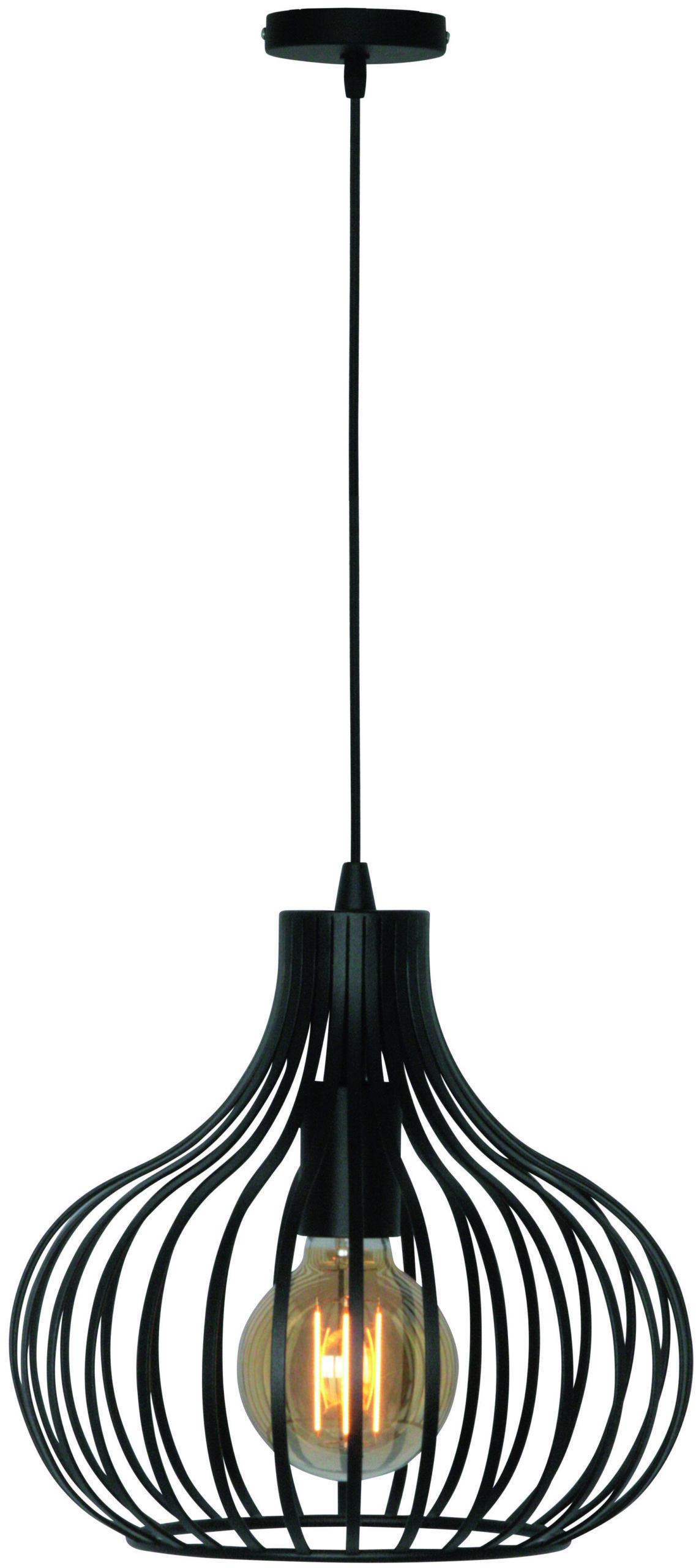Hanglamp Freelight Aglio Ø28 cm – Zwart - Afbeelding 3