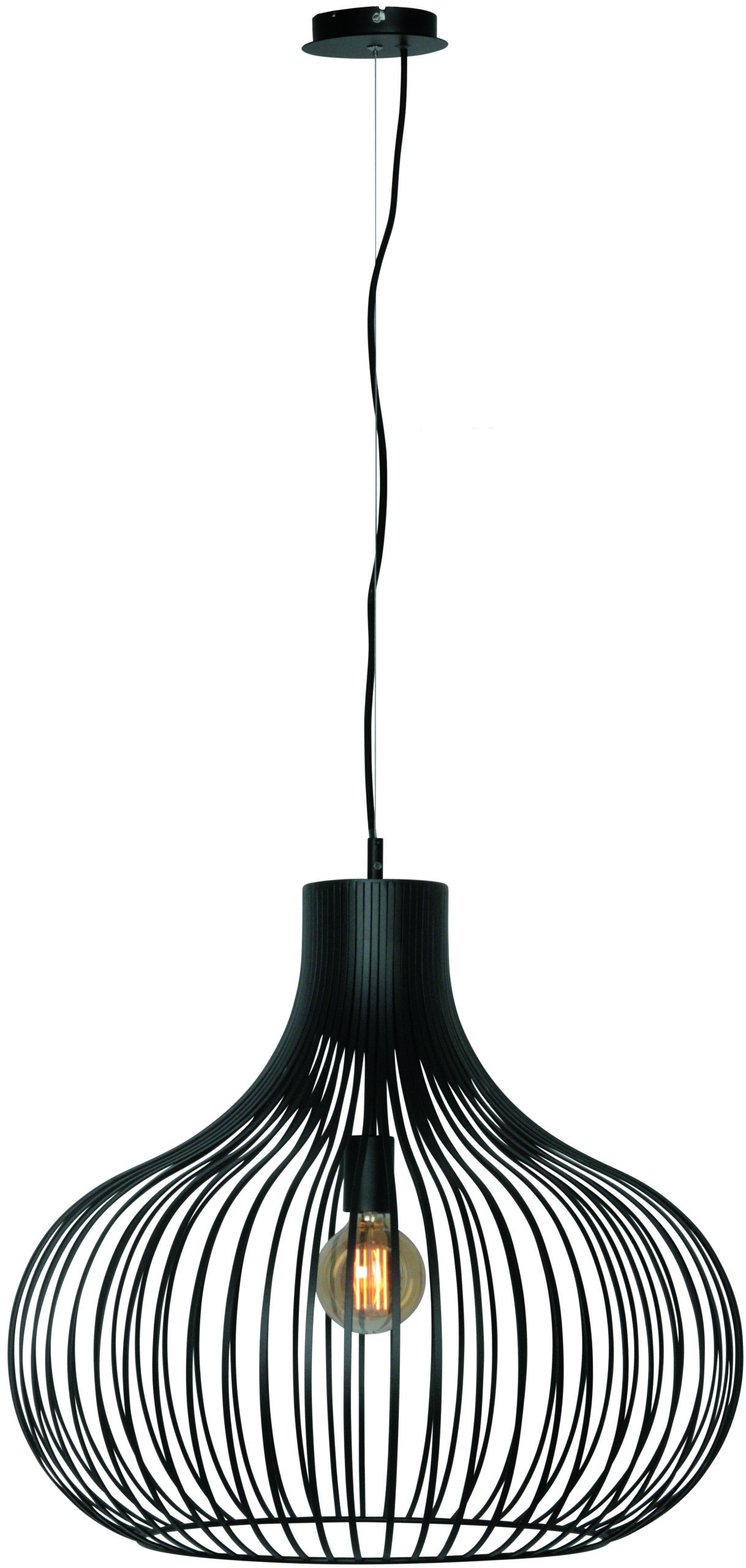 Hanglamp Freelight Aglio Ø58 cm – Zwart - Afbeelding 4