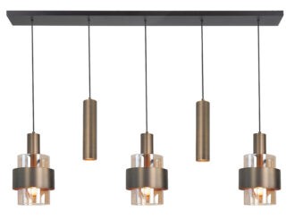Hanglamp Marrone 5 lichts