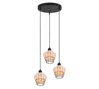 Reality, Hanglamp, Borka;3xE27, max.40