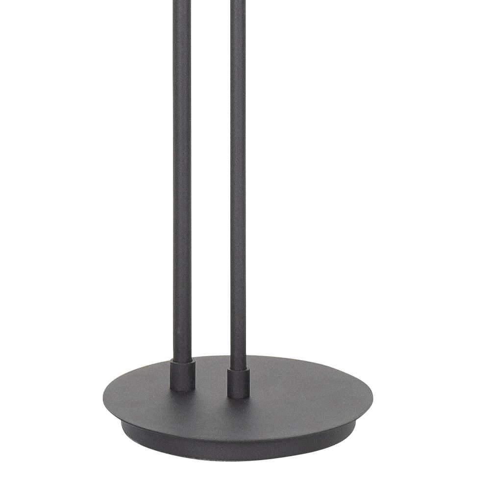 Vienna Uplight Zwart – LED vloerlamp met verstelbare leeslamp - Afbeelding 4