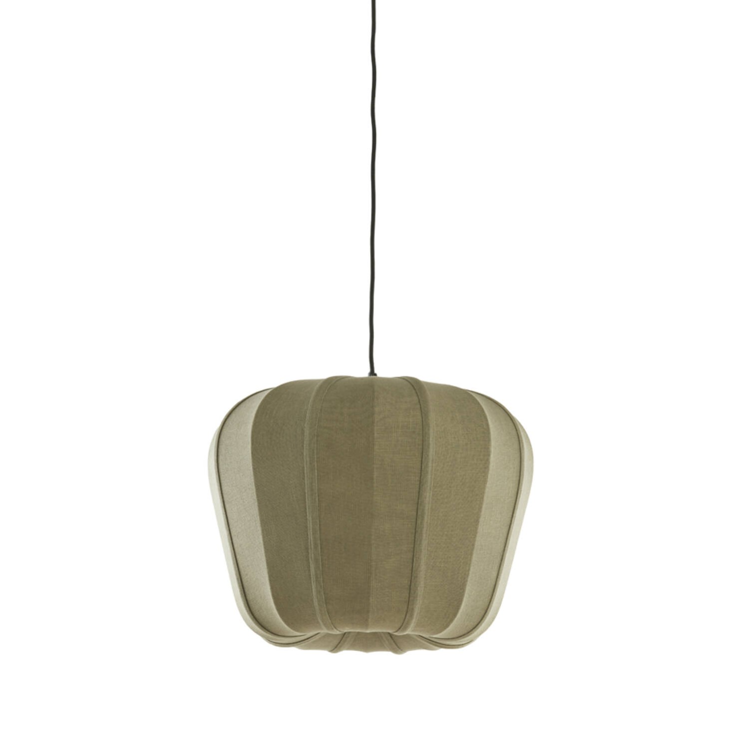 Hanglamp Ø60x45 cm ZUBEDO olijf groen - Afbeelding 14