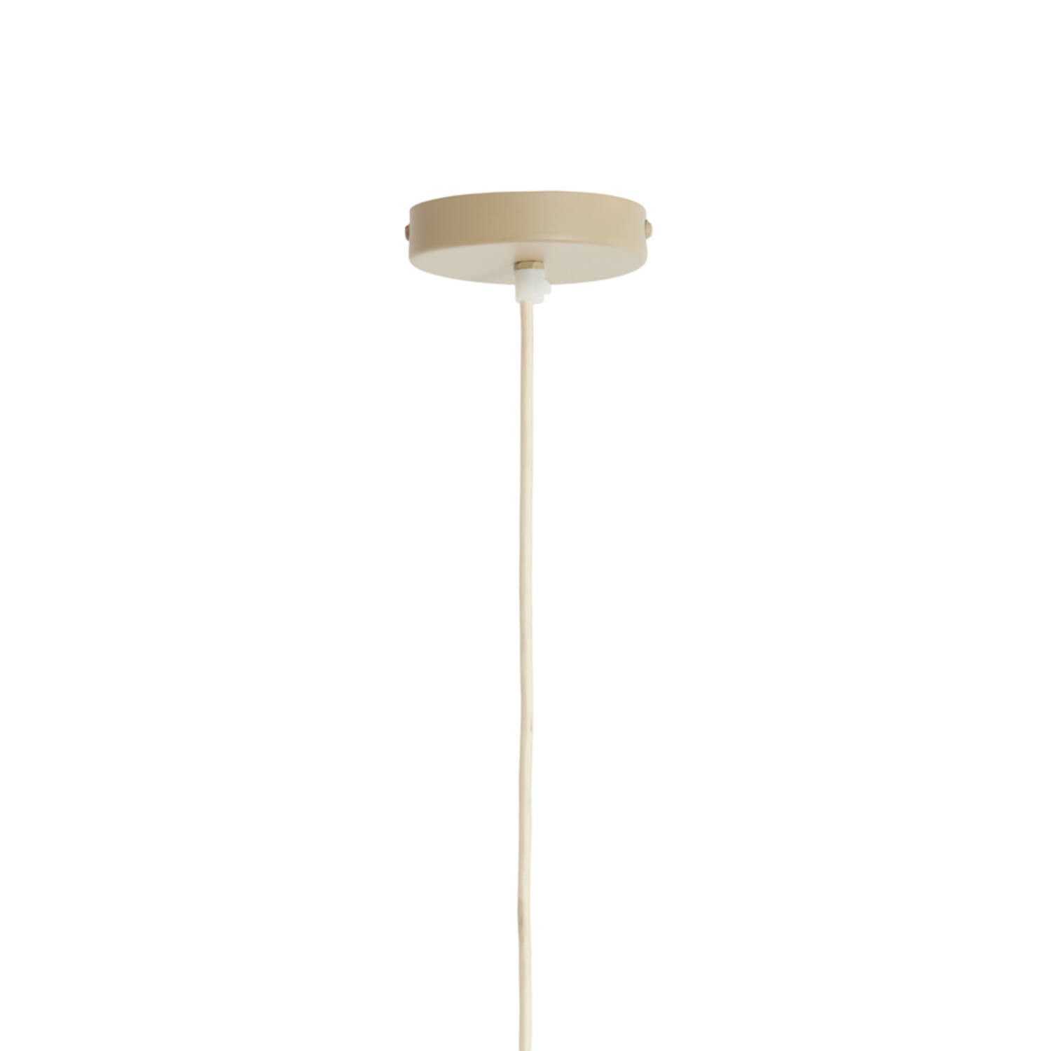Hanging lamp Ø51x48 cm ESMIRIA natural+olive green - Afbeelding 6