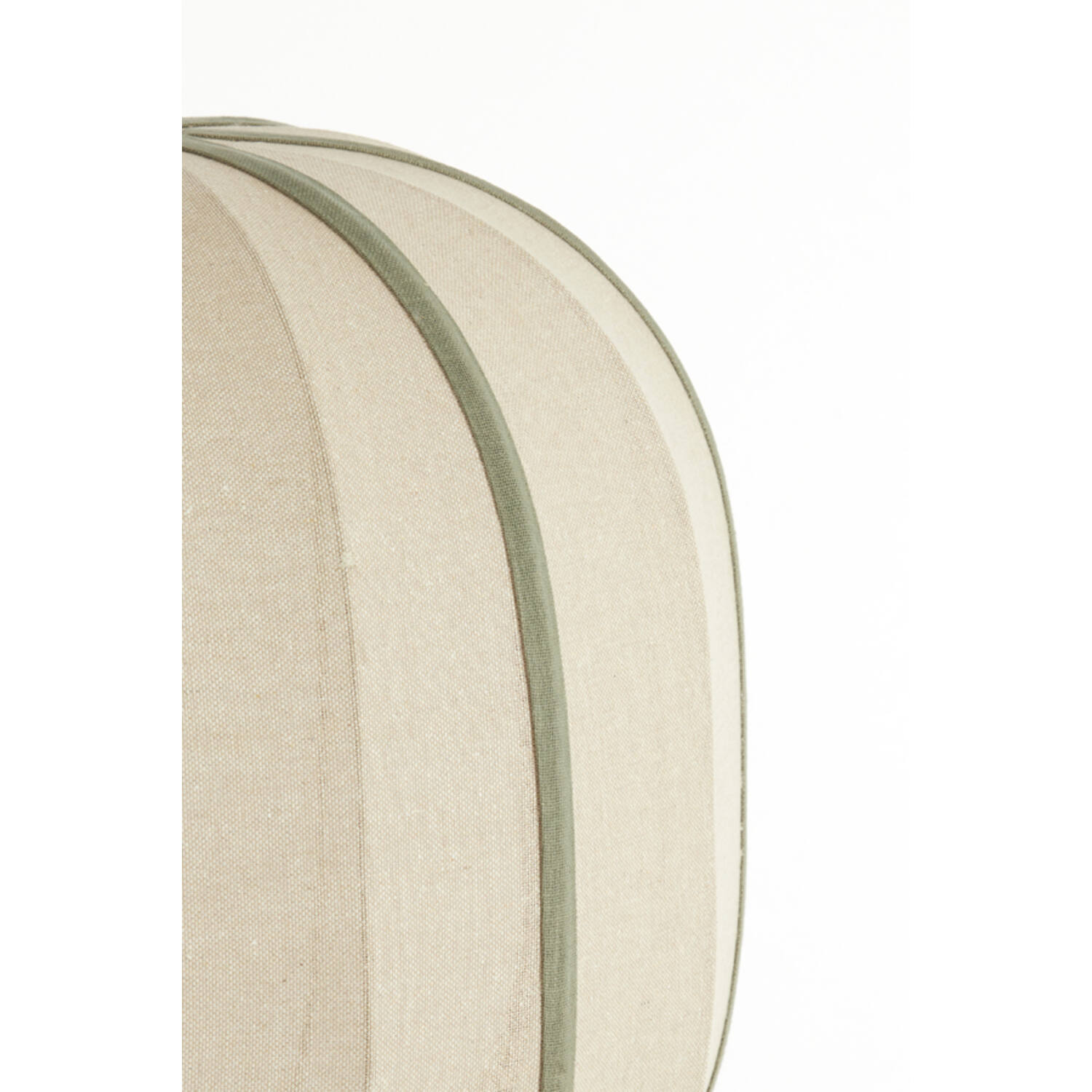 Hanging lamp Ø51x48 cm ESMIRIA natural+olive green - Afbeelding 4