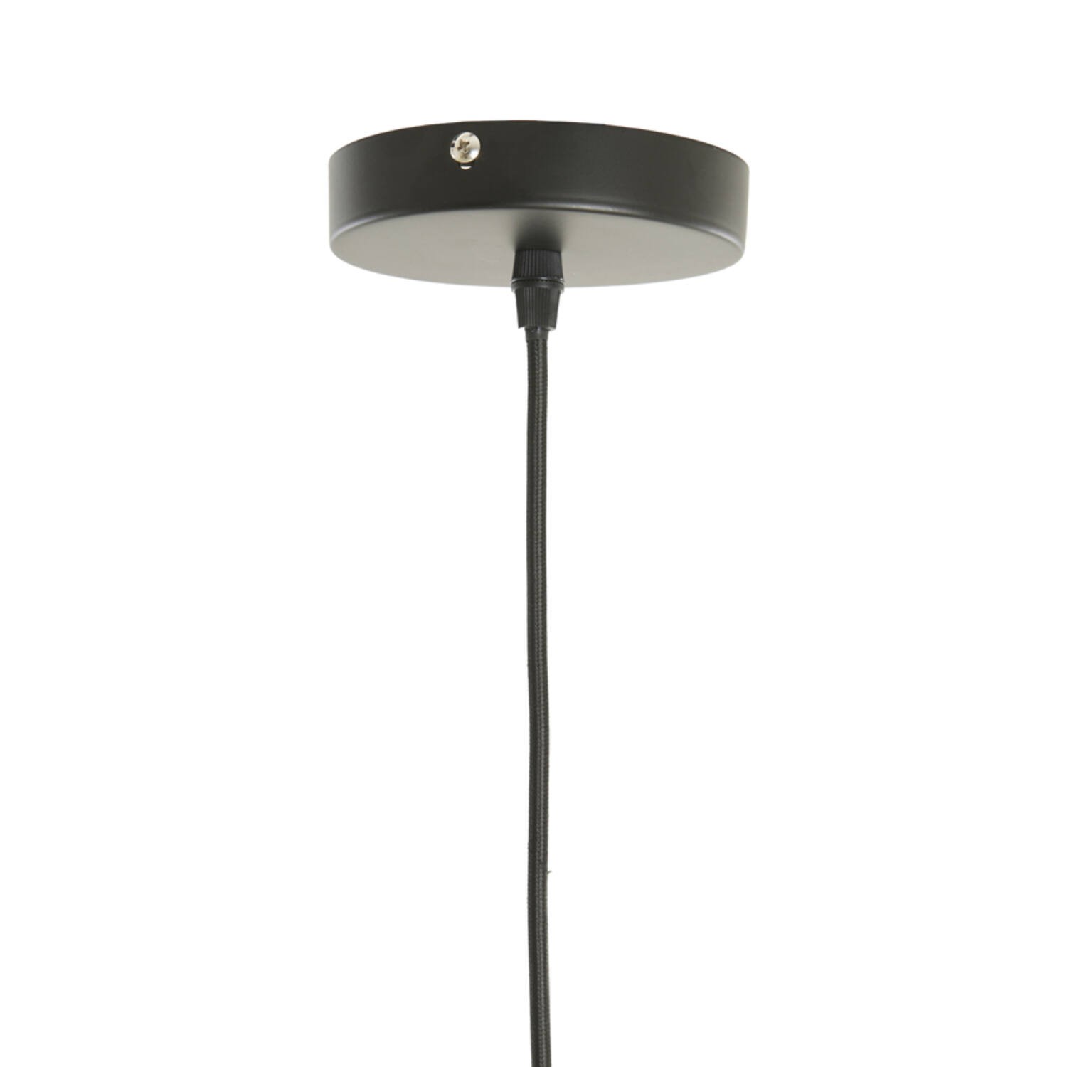 Hanglamp Ø80x30 cm OWANA zeegras naturel+bruin - Afbeelding 5