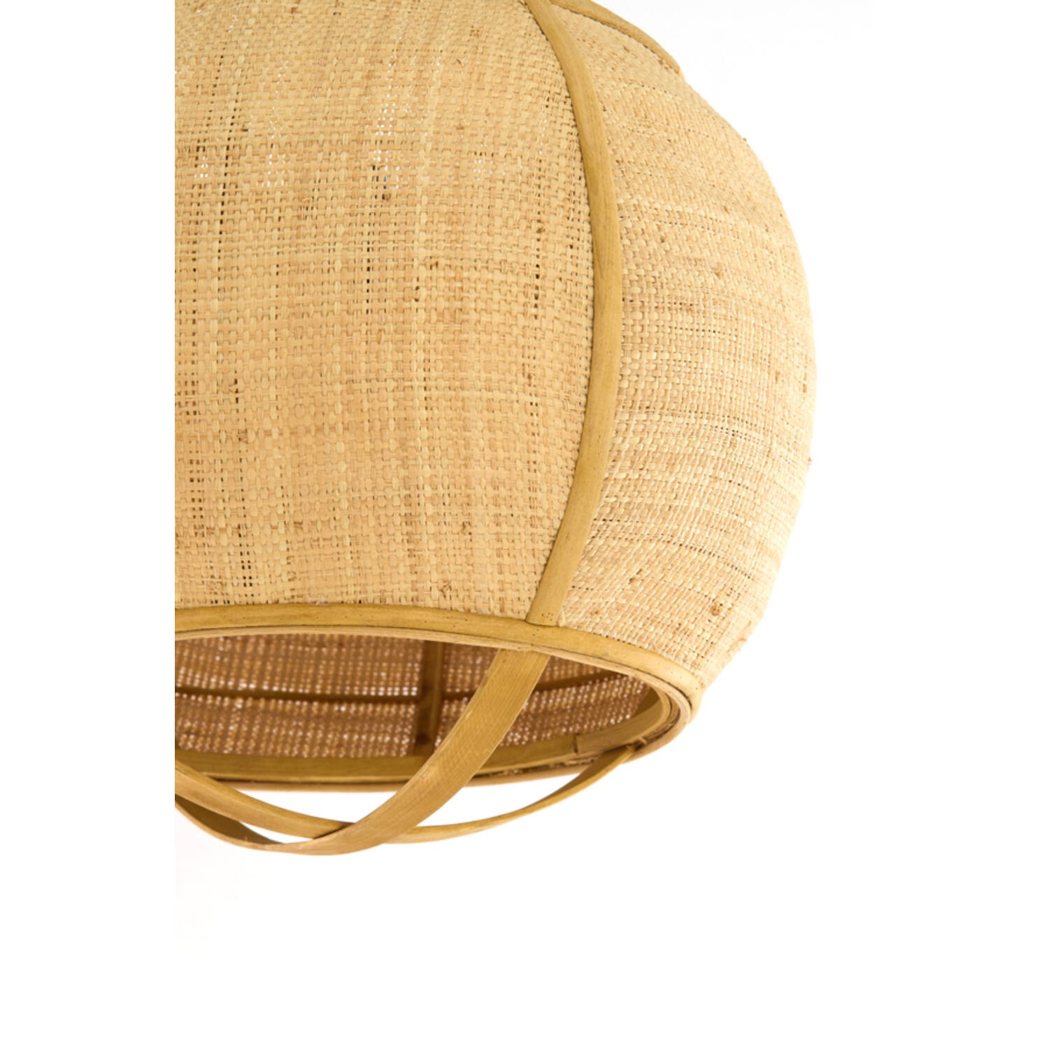 Hanglamp Ø41x39 cm BOZONA rotan naturel - Afbeelding 3