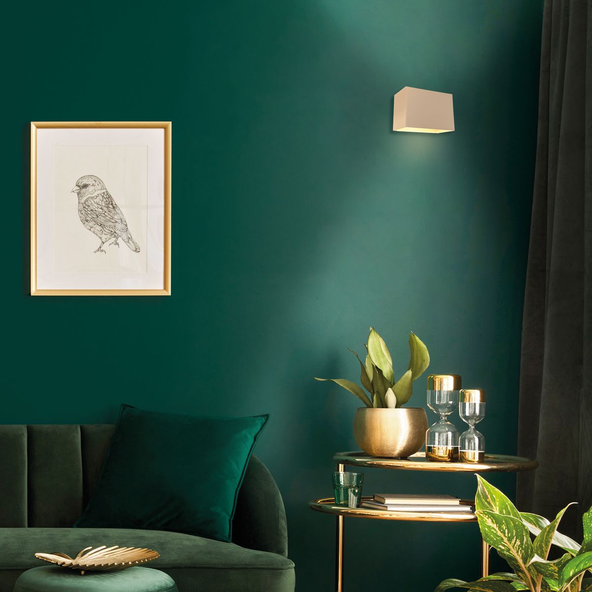 Crèmekleurige wandlamp Muro 3365CR – Dimbare G9 LED wandlamp met lichteffect - Afbeelding 2