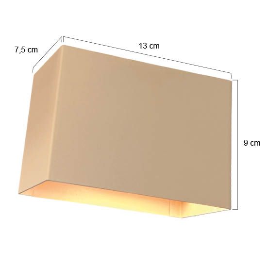 Crèmekleurige wandlamp Muro 3365CR – Dimbare G9 LED wandlamp met lichteffect - Afbeelding 7
