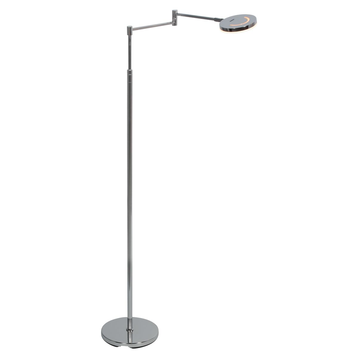Leeslamp Soleil 3515CH vloerlamp – oplaadbaar LED-design in chroom - Afbeelding 8