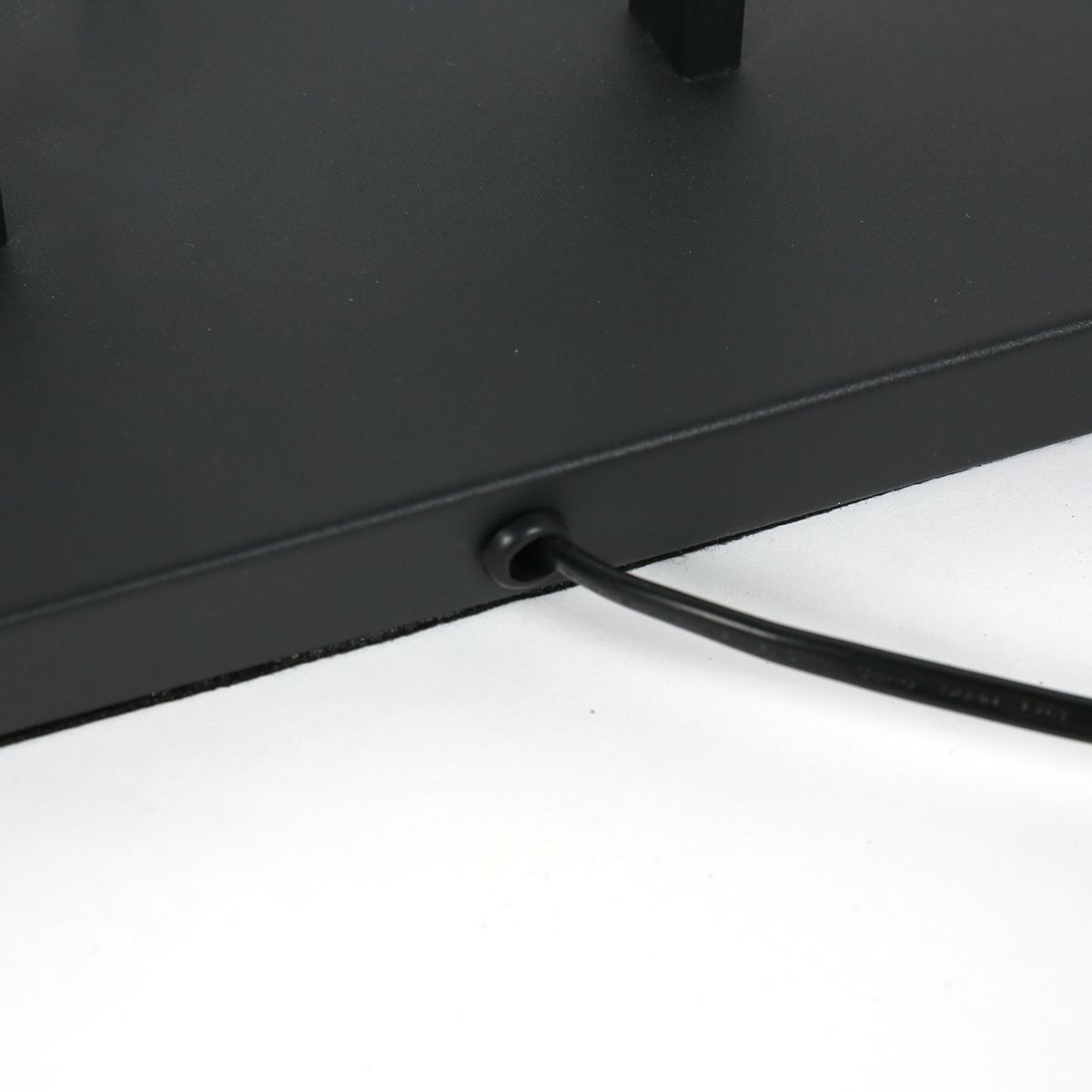 Stang 4338ZW vloerlamp – zwart staal met kurken kap Ø50 cm - Afbeelding 8
