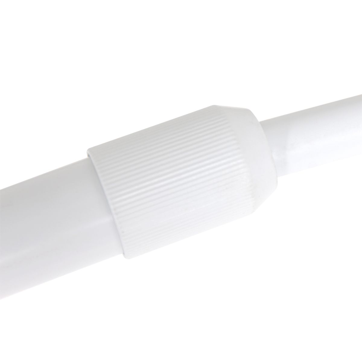 Booglamp Sparkled Light 4341W wit met beige kurkstructuur kap - Afbeelding 9