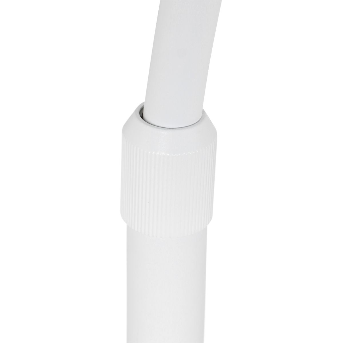Booglamp Sparkled Light 4341W wit met beige kurkstructuur kap - Afbeelding 10