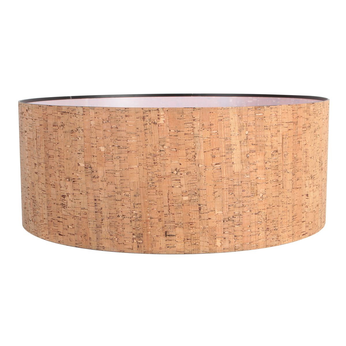 Booglamp Sparkled Light 4341W wit met beige kurkstructuur kap - Afbeelding 5