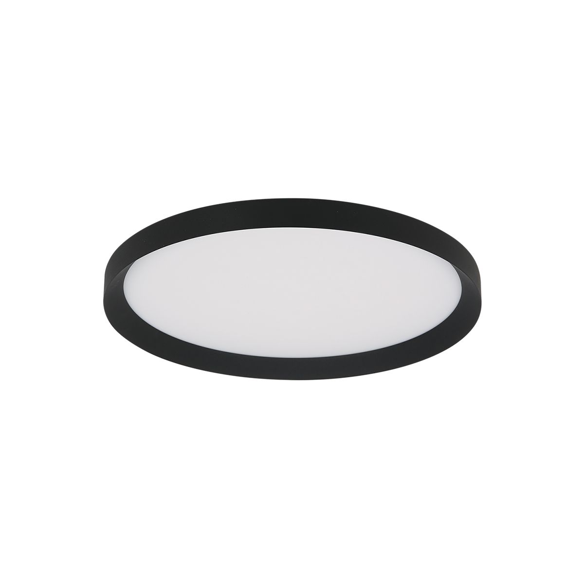 Plafondlamp Flady 4367ZW zwart Ø30 2000 Lumen - Afbeelding 2