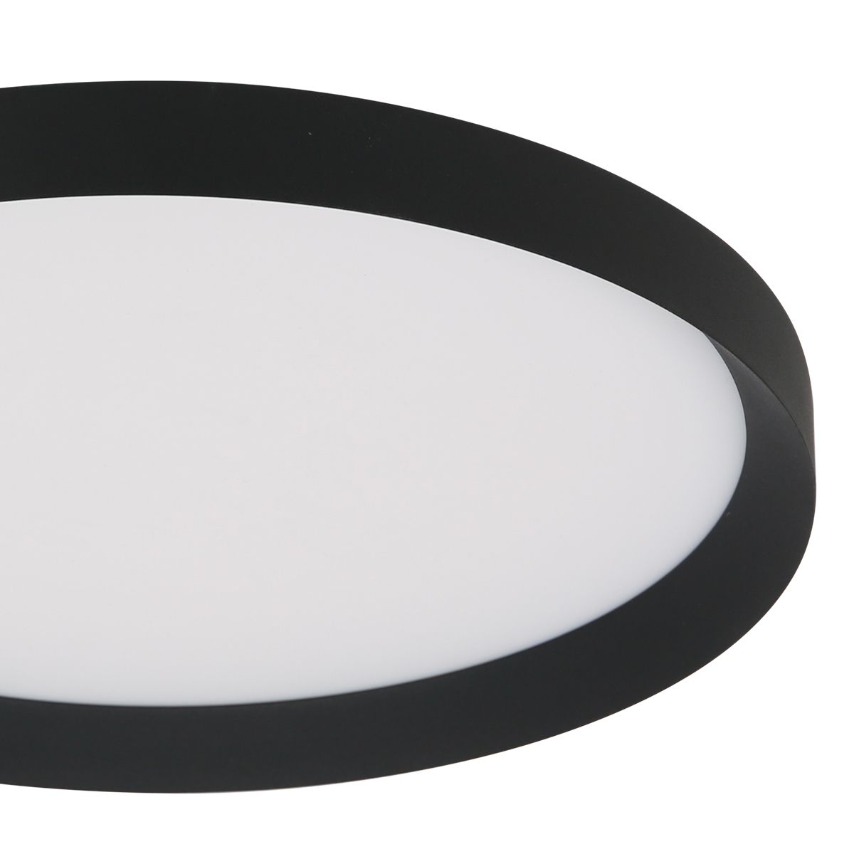 Plafondlamp Flady 4367ZW zwart Ø30 2000 Lumen - Afbeelding 6
