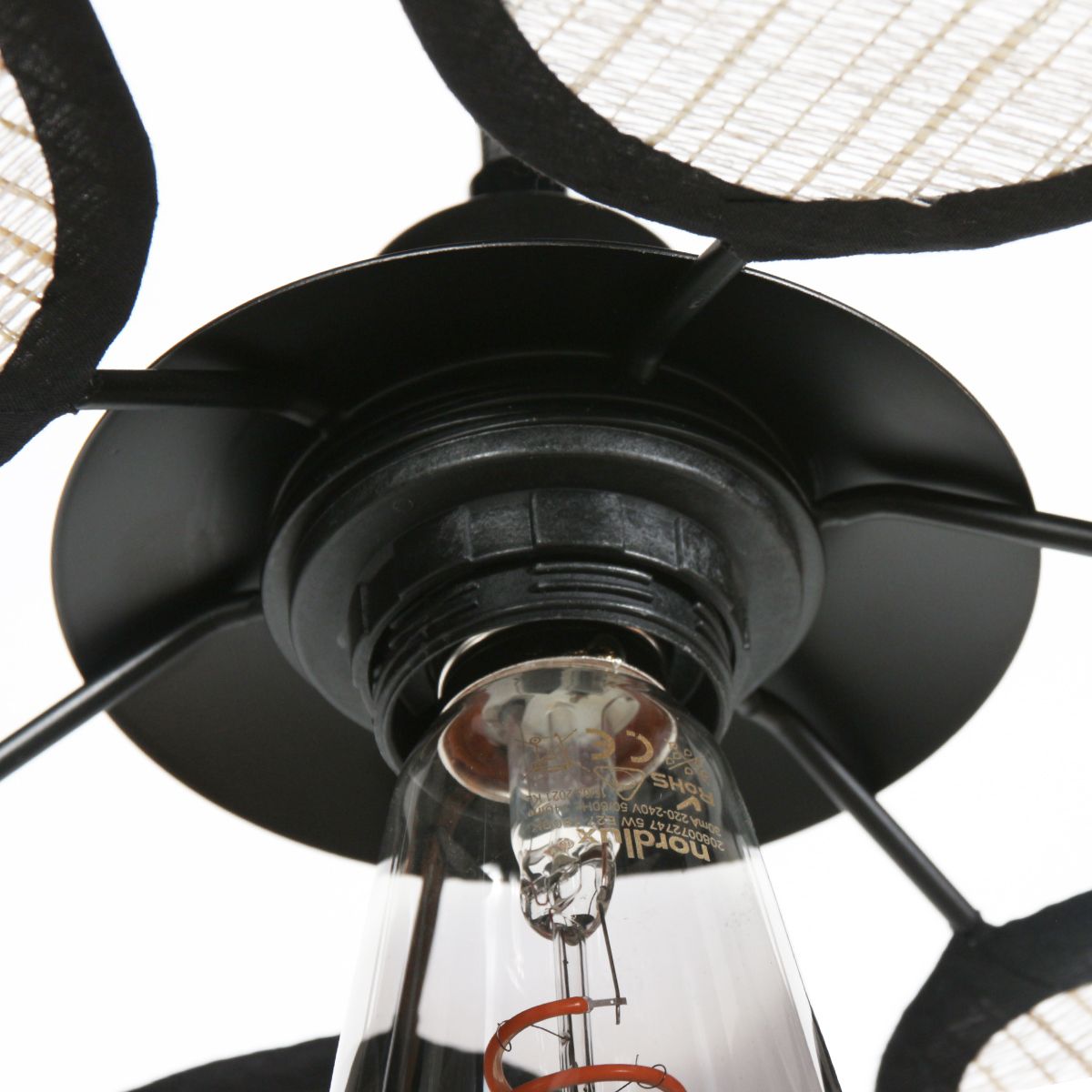 LumaFlora hanglamp in linnen 80 cm 4368CR - Afbeelding 10