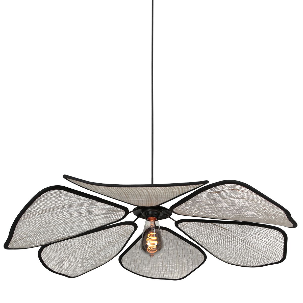 LumaFlora hanglamp in linnen 80 cm 4368CR - Afbeelding 12