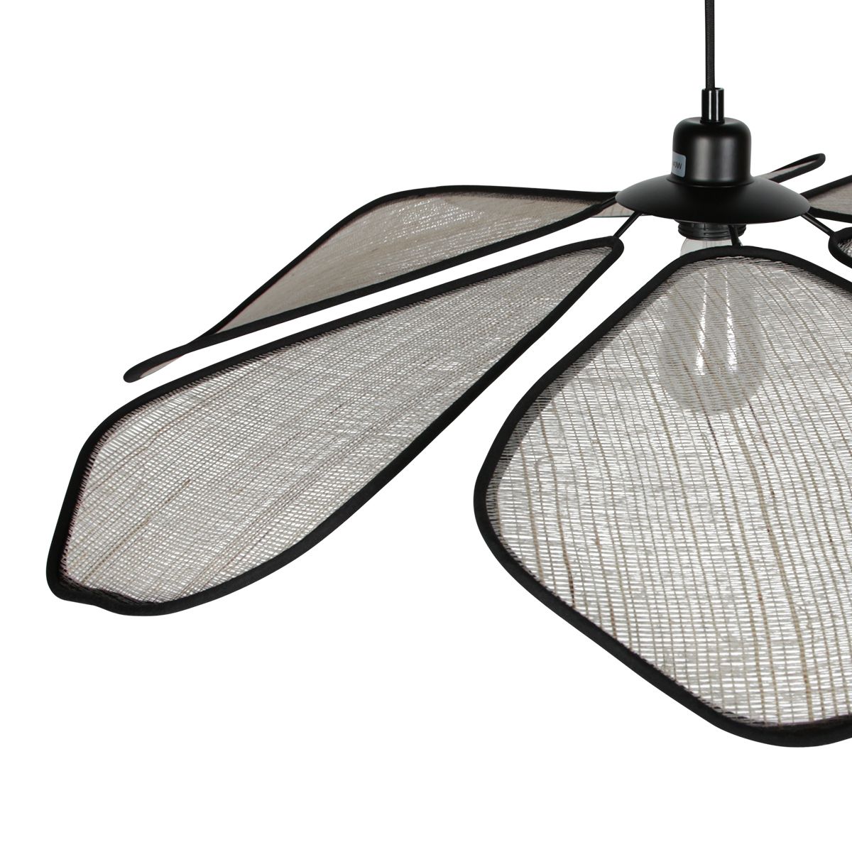 LumaFlora hanglamp in linnen 80 cm 4368CR - Afbeelding 5
