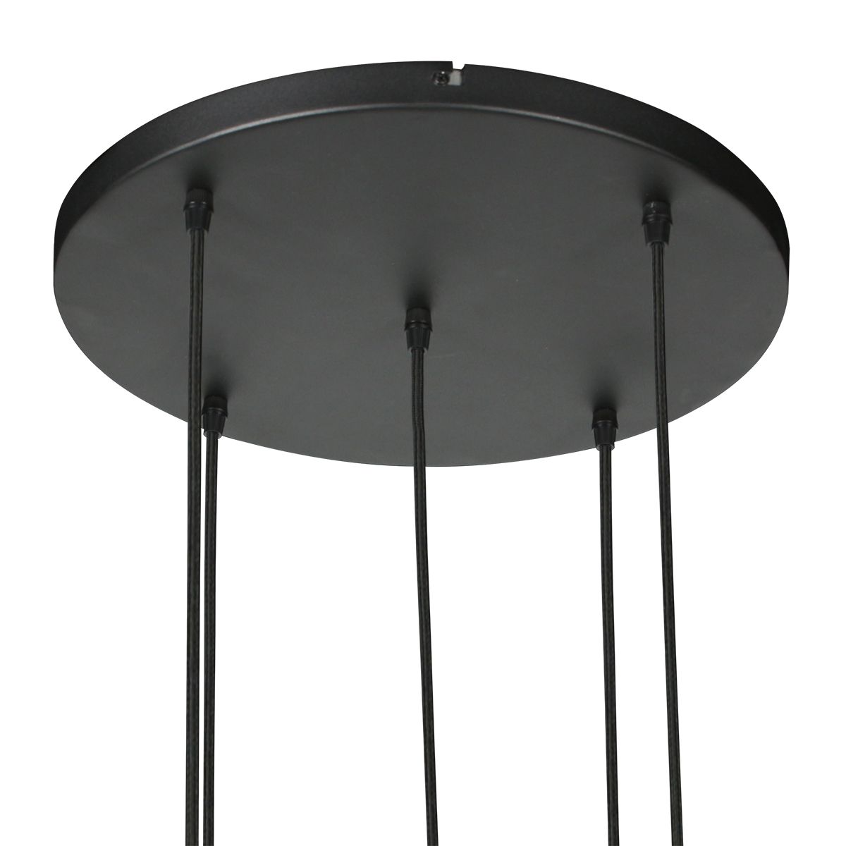 5-lichts hanglamp Ropex 4526ZW – speelse touwlamp voor vide - Afbeelding 4
