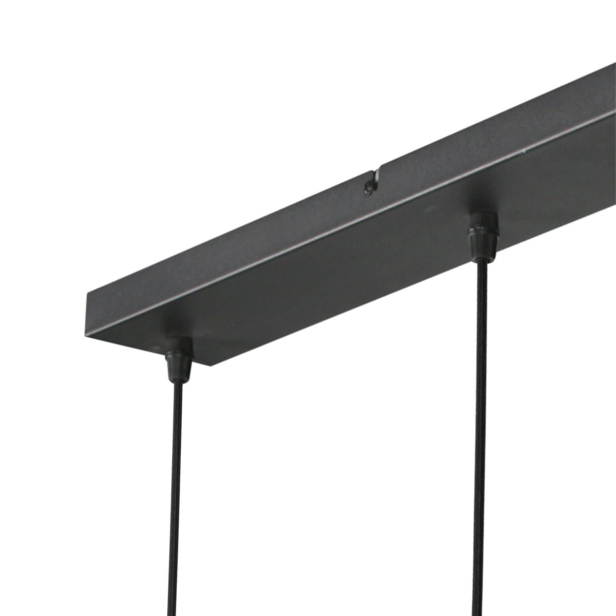 Nox Light 4528ZW – hanglamp met 5 bamboe kapjes - Afbeelding 4