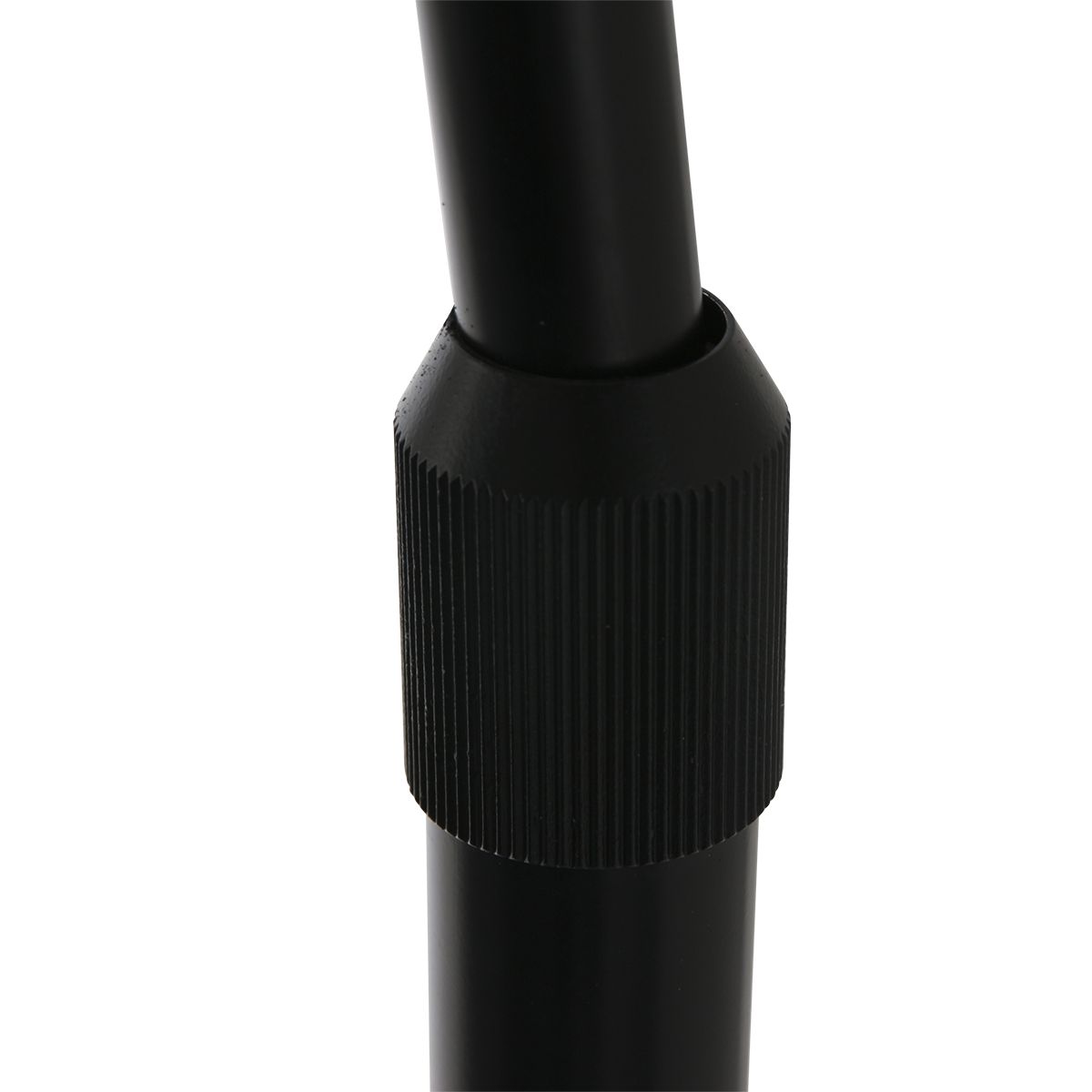 Booglamp Luma Dark 4771ZW zwart met zwart-gouden linnen kap Ø60 cm - Afbeelding 8