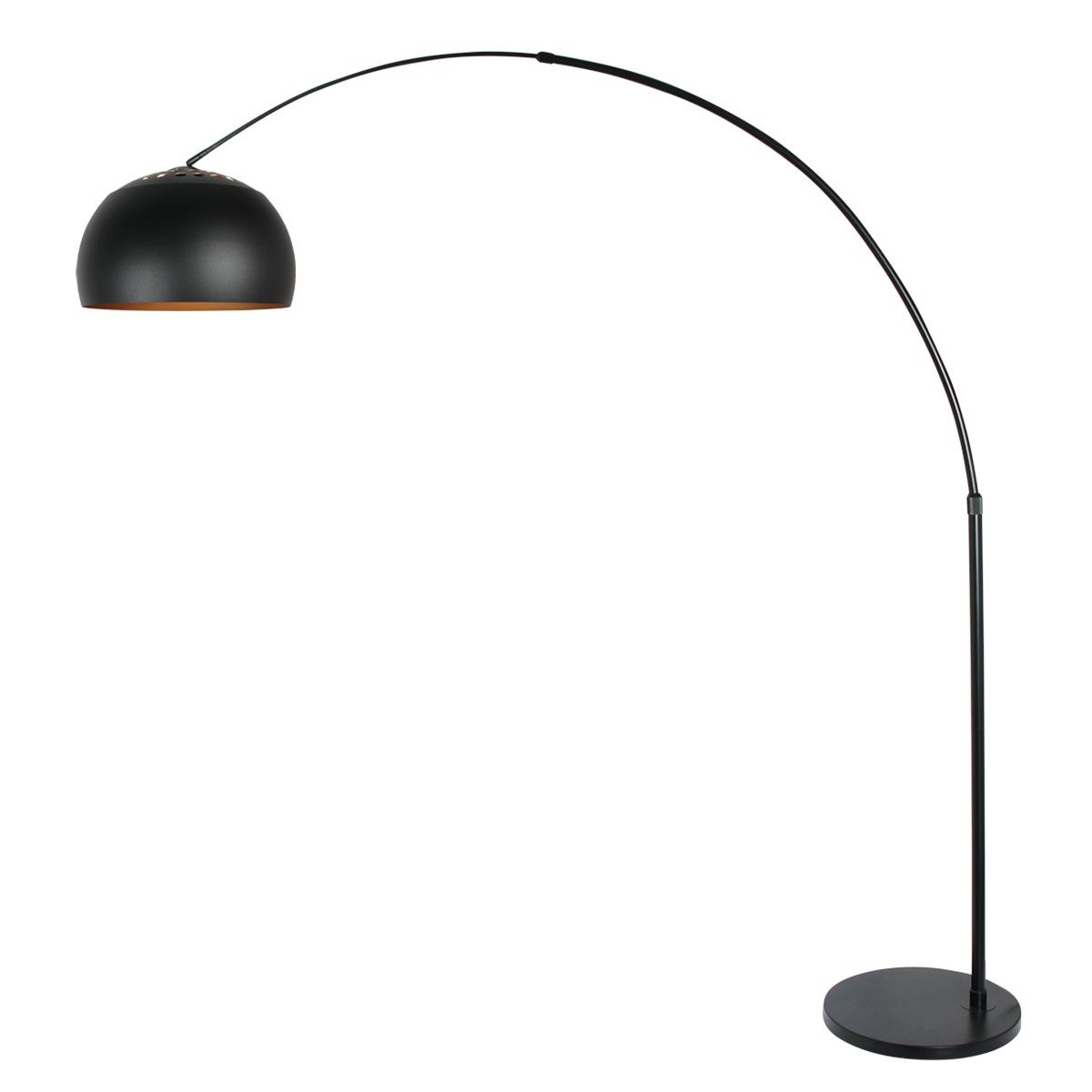 Booglamp Globe Black 4911ZW – zwart/goud E27