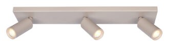 Opbouwspot Scolo 3-Lichts Balk – Crème