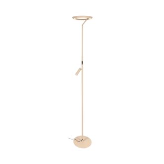 Lucide CELESTE - Vloerlamp - Ø 28 cm - LED Dimb. - 2700K - Taupe | Essential