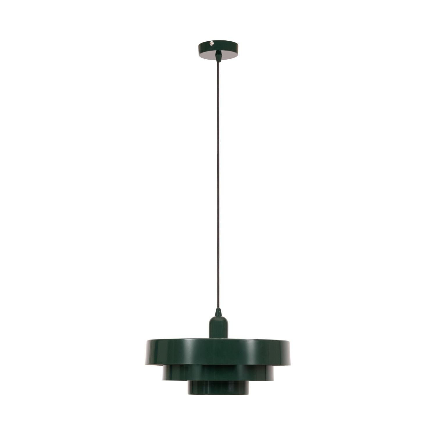Lucide RUNA - Hanglamp - Ø 35 cm - 1xE27 - Groen | Essential - Afbeelding 2