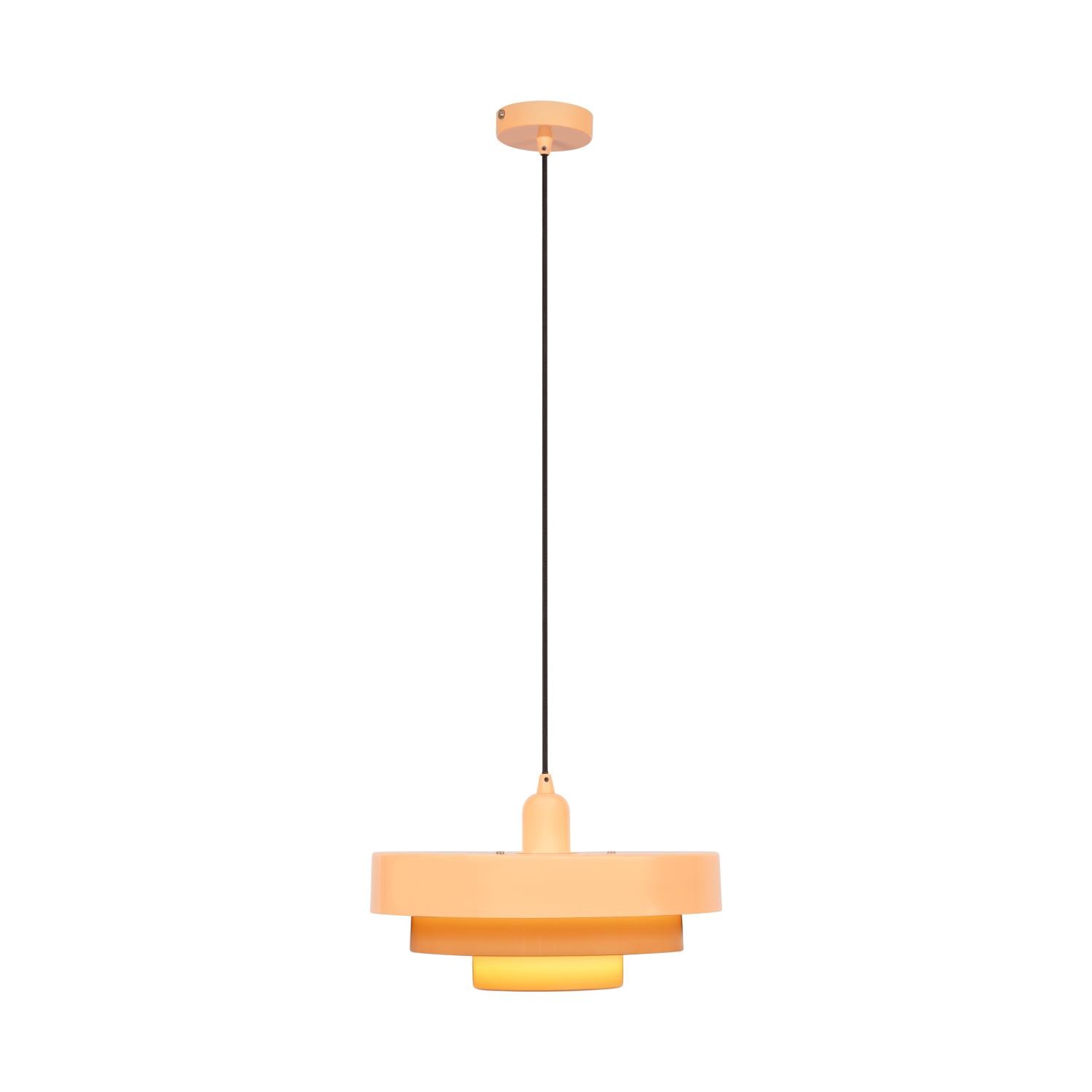 Lucide RUNA - Hanglamp - Ø 35 cm - 1xE27 - Roze | Essential