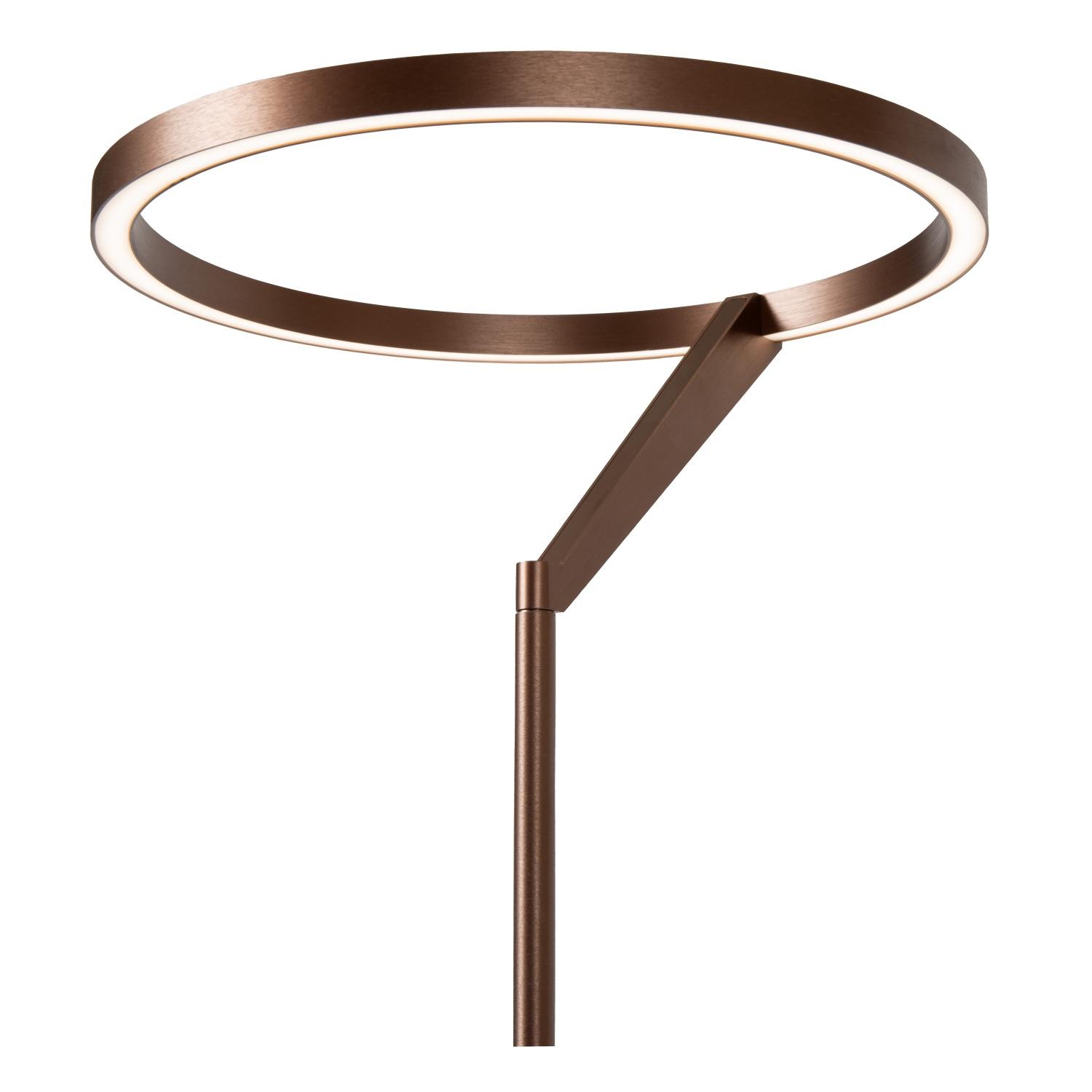 Lucide APPLAUSE - Vloerlamp - Ø 33 cm - LED Dimb. - CCT - 2700K/4000K - Koffie | Premium - Afbeelding 8