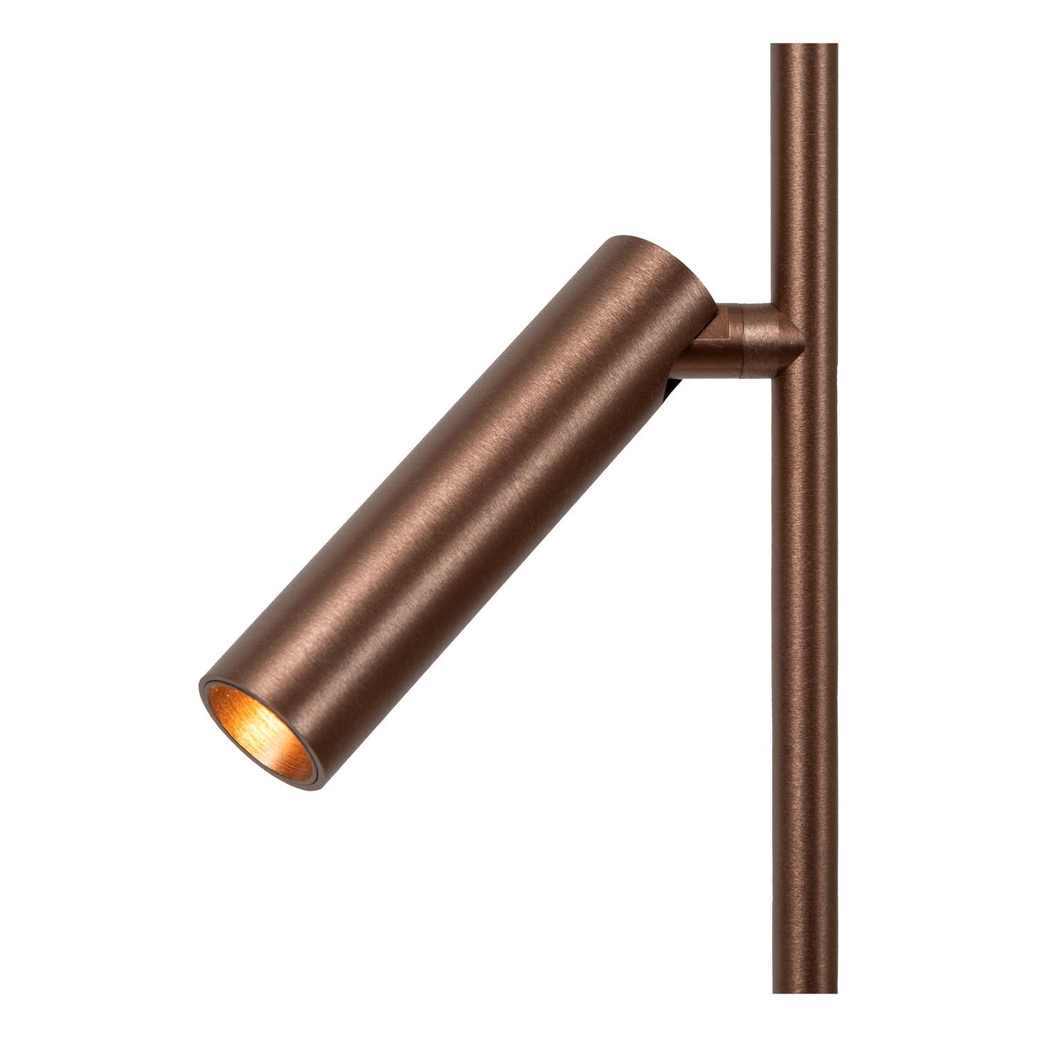 Lucide APPLAUSE - Vloerlamp - Ø 33 cm - LED Dimb. - CCT - 2700K/4000K - Koffie | Premium - Afbeelding 10
