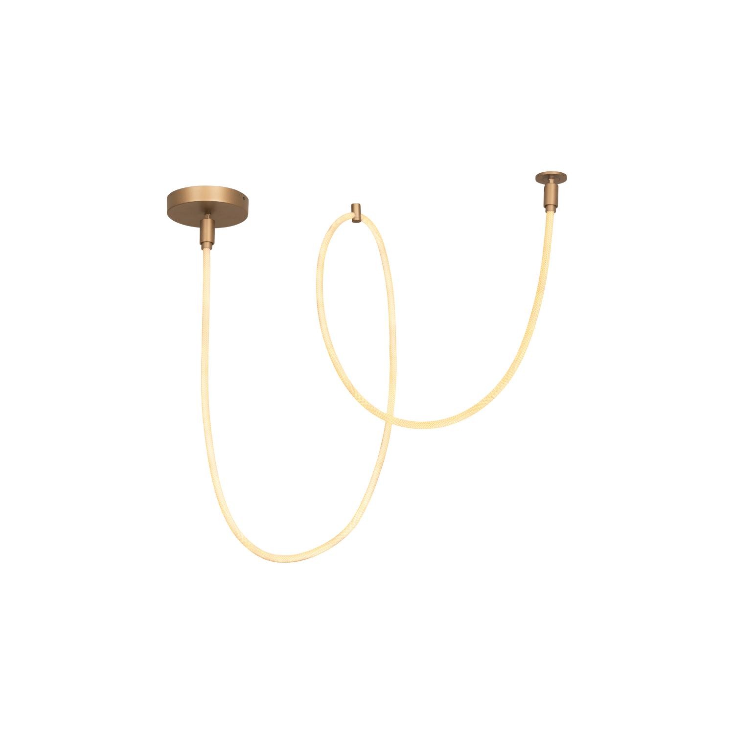 Lucide JANDERIN - Plafonnière - LED Dimb. - CCT - 1x36W 2200K/3300K - Champagne kleur | Vibes - Afbeelding 11