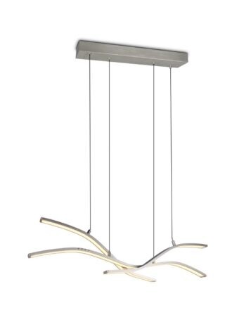 TRIO Select, Hanglamp Spider nikkel mat