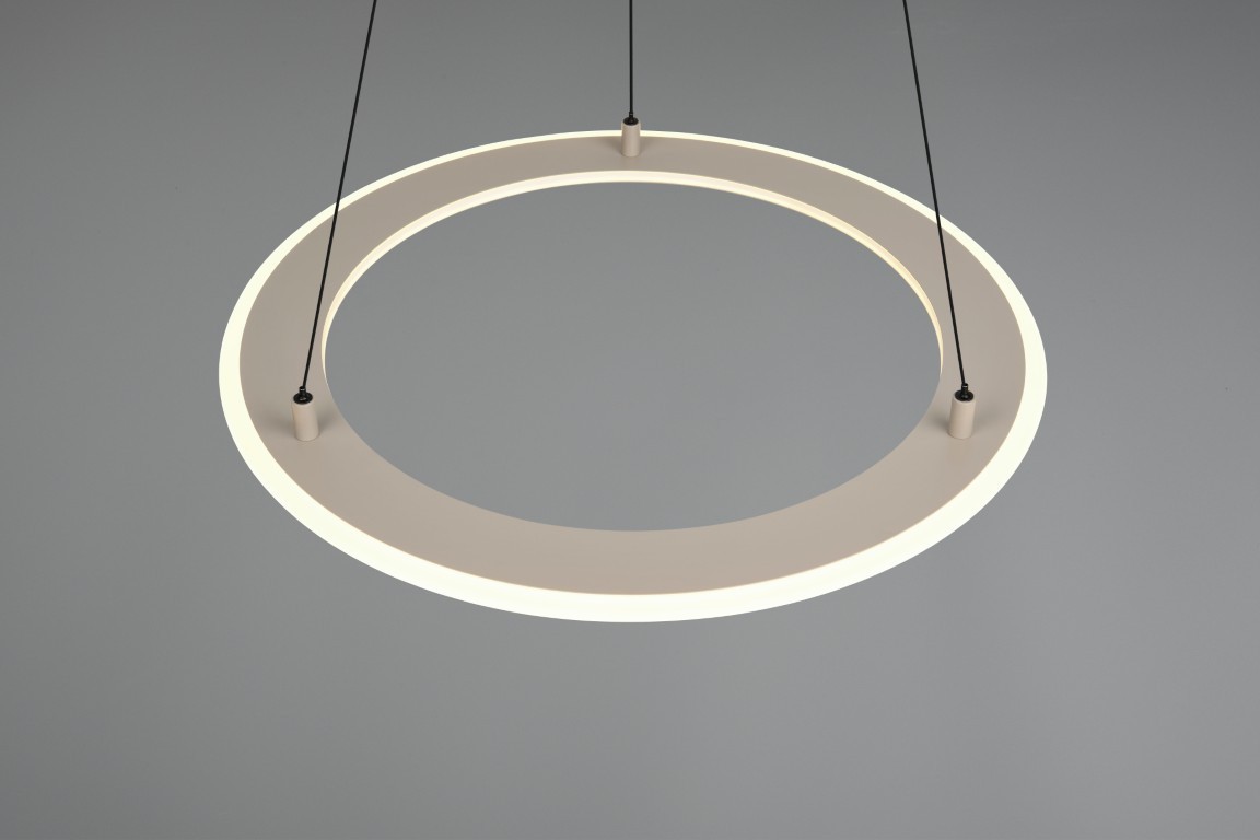 TRIO Select, Hanglamp Cromer mat beige - Afbeelding 4