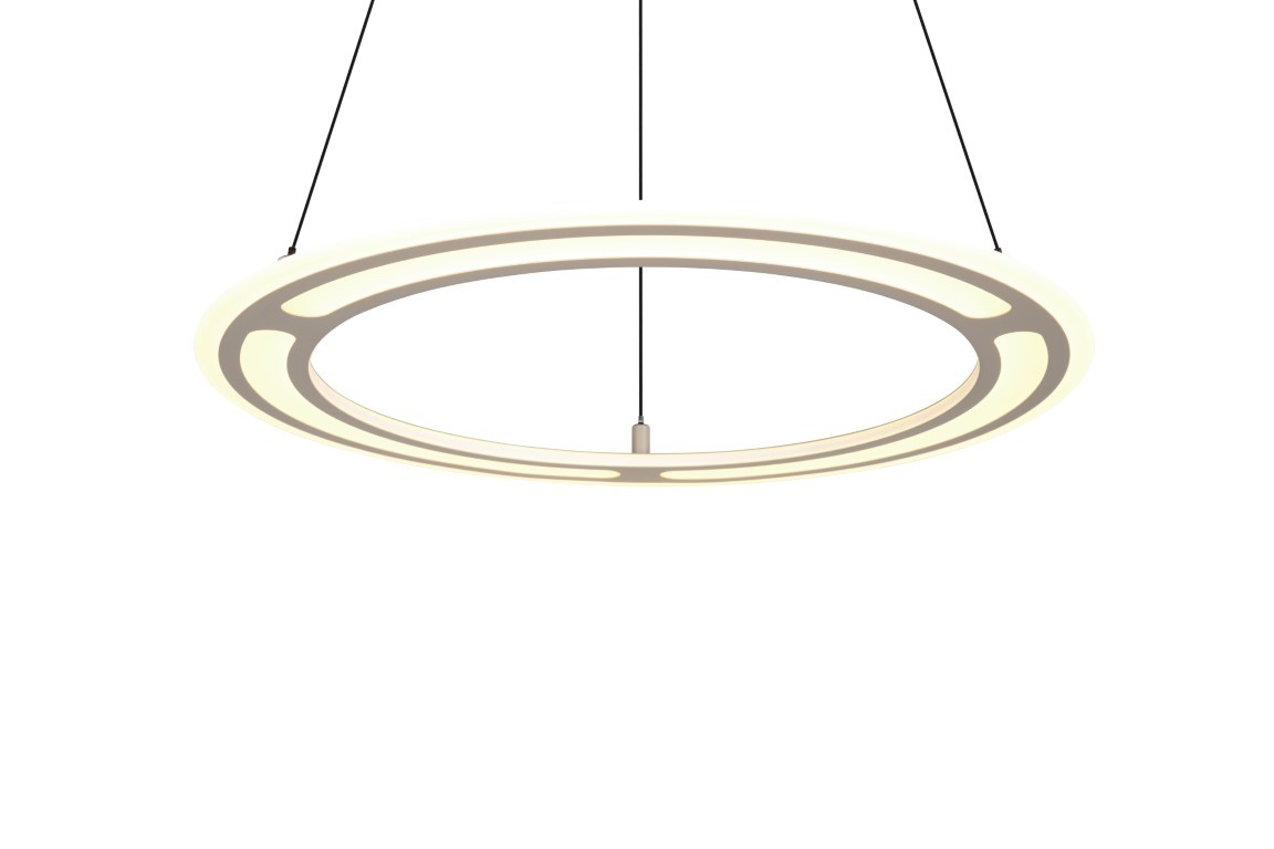TRIO Select, Hanglamp Cromer mat beige - Afbeelding 2