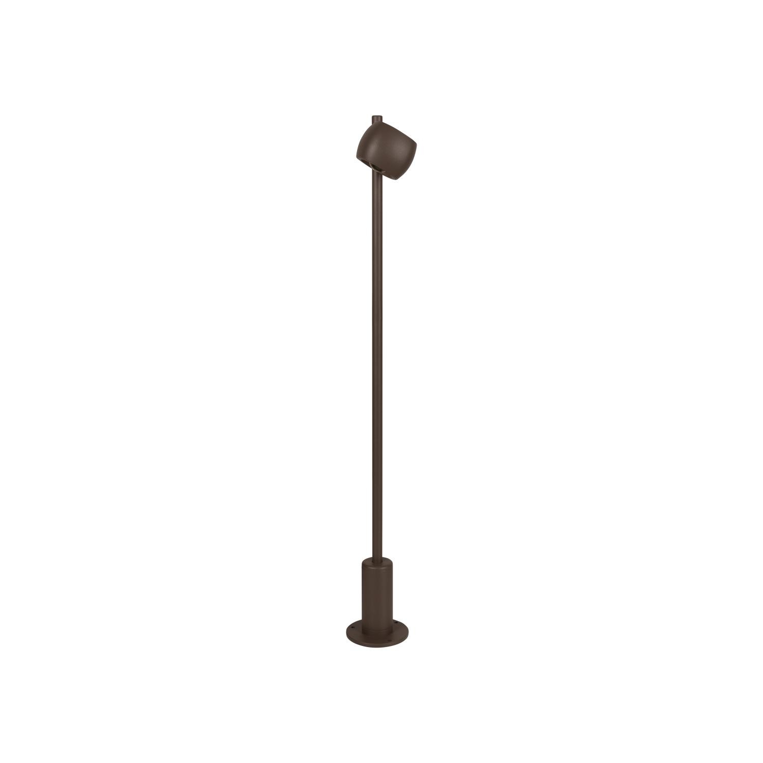 Lucide CAPRI - Vloerlamp Binnen/Buiten - LED - 1x8W 2700K - IP54 - Koffie | Essential - Afbeelding 2
