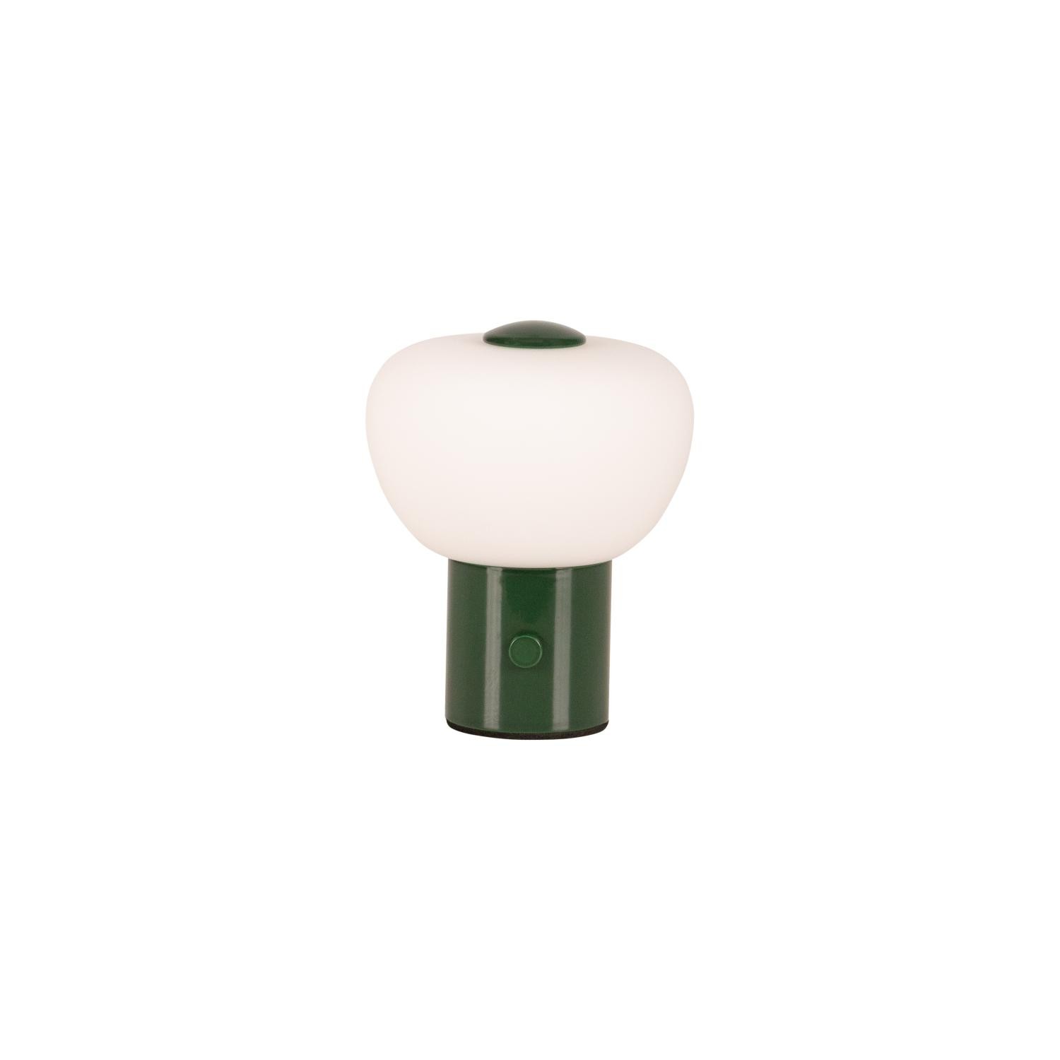 Lucide GUSTAV - Oplaadbare Tafellamp - Accu/Batterij - Ø 8 cm - LED Dimb. - 1x0,8W 2700K - Groen | Essential - Afbeelding 2