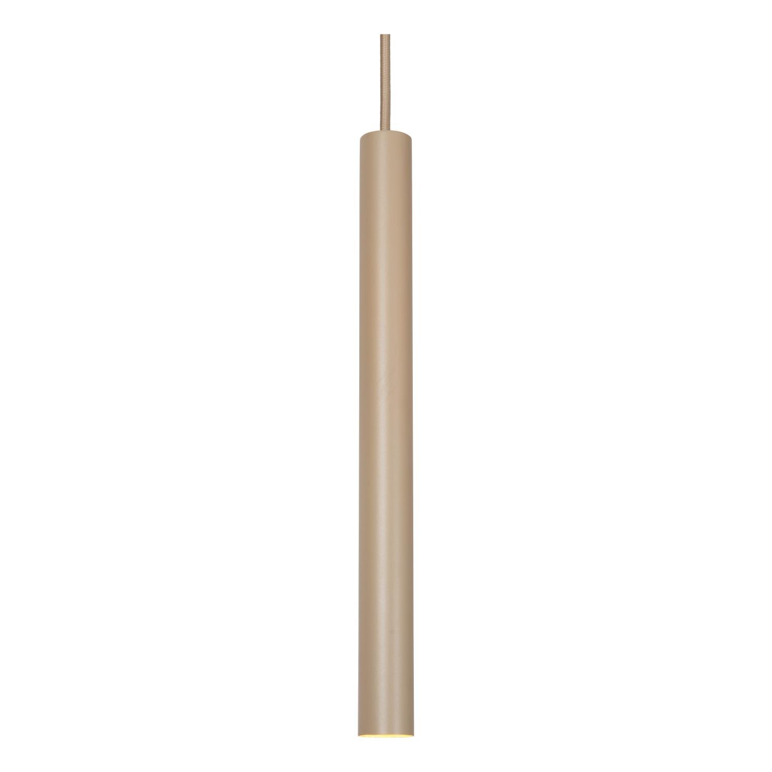 Lucide LAMBRES - Hanglamp - 6xE27 - Taupe - Afbeelding 4
