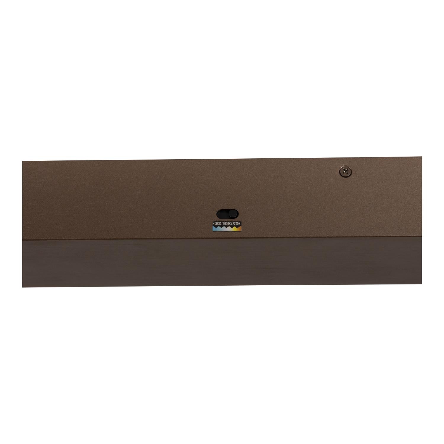 Lucide LIANE - Hanglamp - LED Dimb. - CCT - 2x40W 2700K/4000K - Roest bruin | Vibes - Afbeelding 6